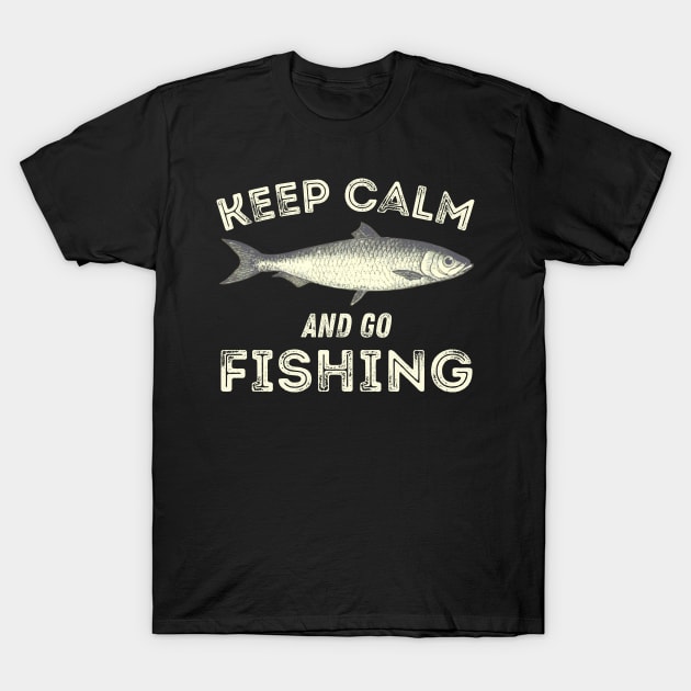 Keep Calm And Go Fishing, Keep Calm And Go Carp Fishing,  Fishing Quotes, Angler Quotes T-Shirt by Coralgb